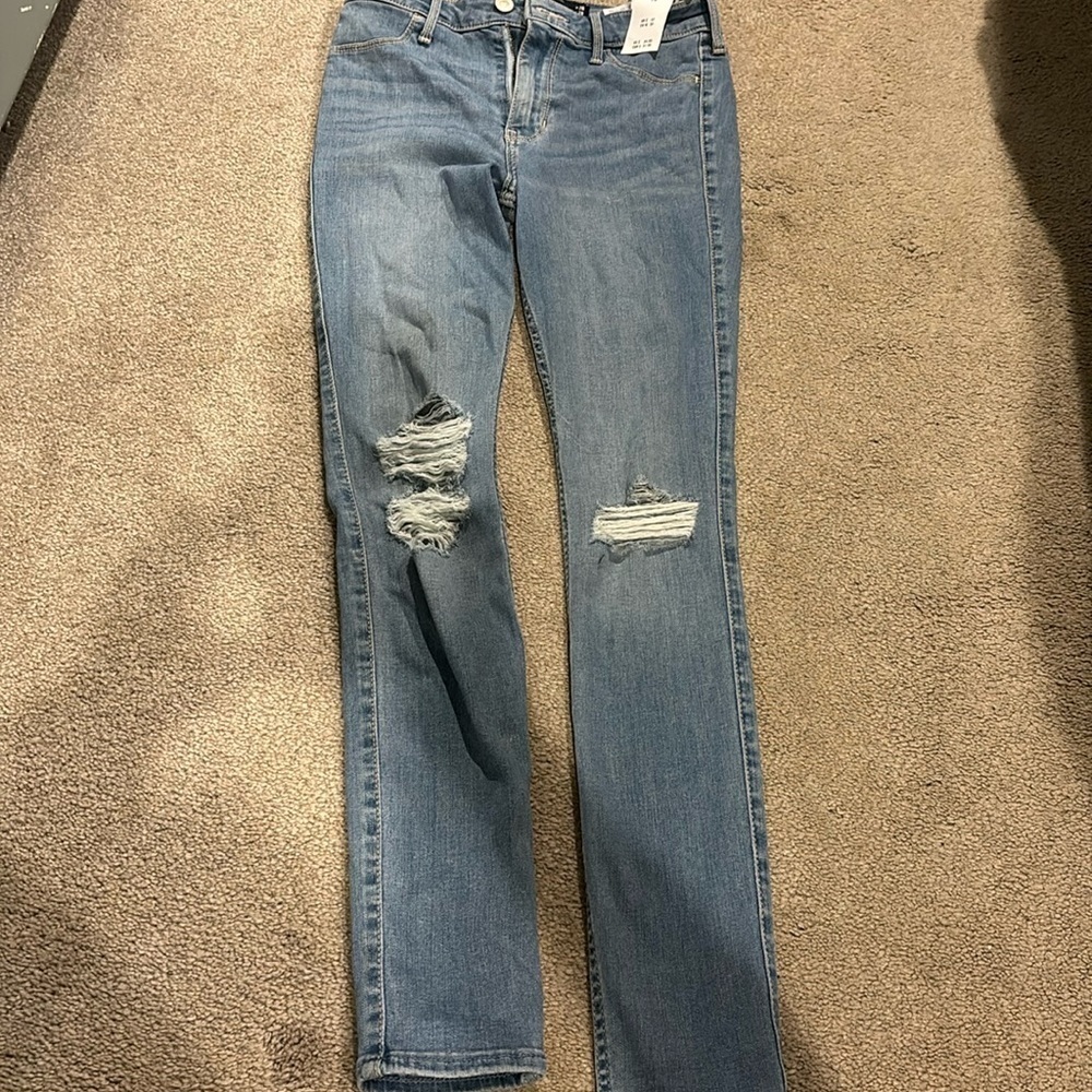 Hollister new with tags high-rise Jean leggings size 26 length 28 3R